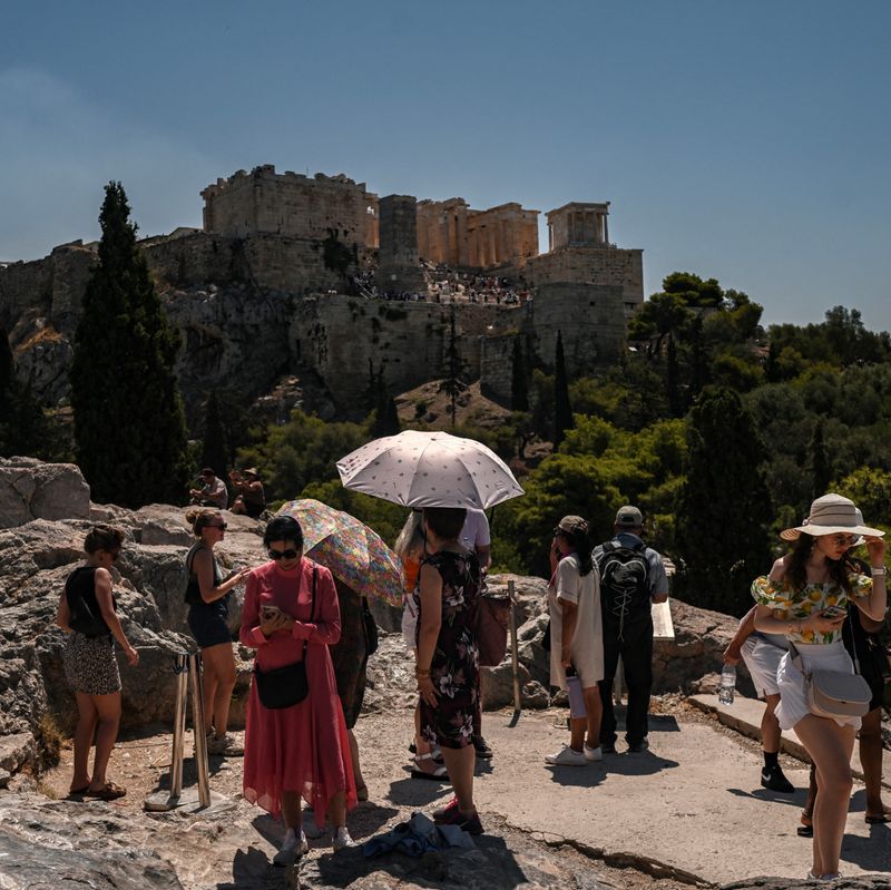 Acropole: deux touristes américains poignardés à Athènes