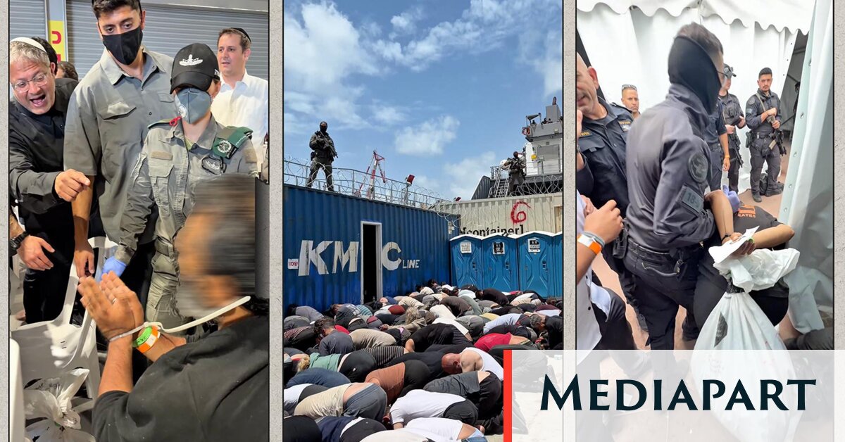 Flottille pour Gaza : le parquet antiterroriste ouvre une enquête pour  tortures et crimes de guerre | Mediapart