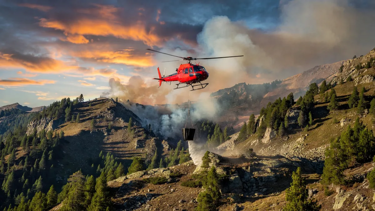 Incendie du Bois Noir : 40 pompiers mobilisés et évacuations à…
