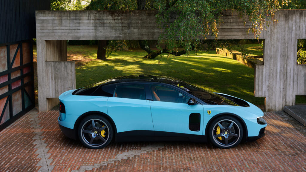 Ferrari unveils 'Luce', its first fully electric car, in a tough market -  France 24