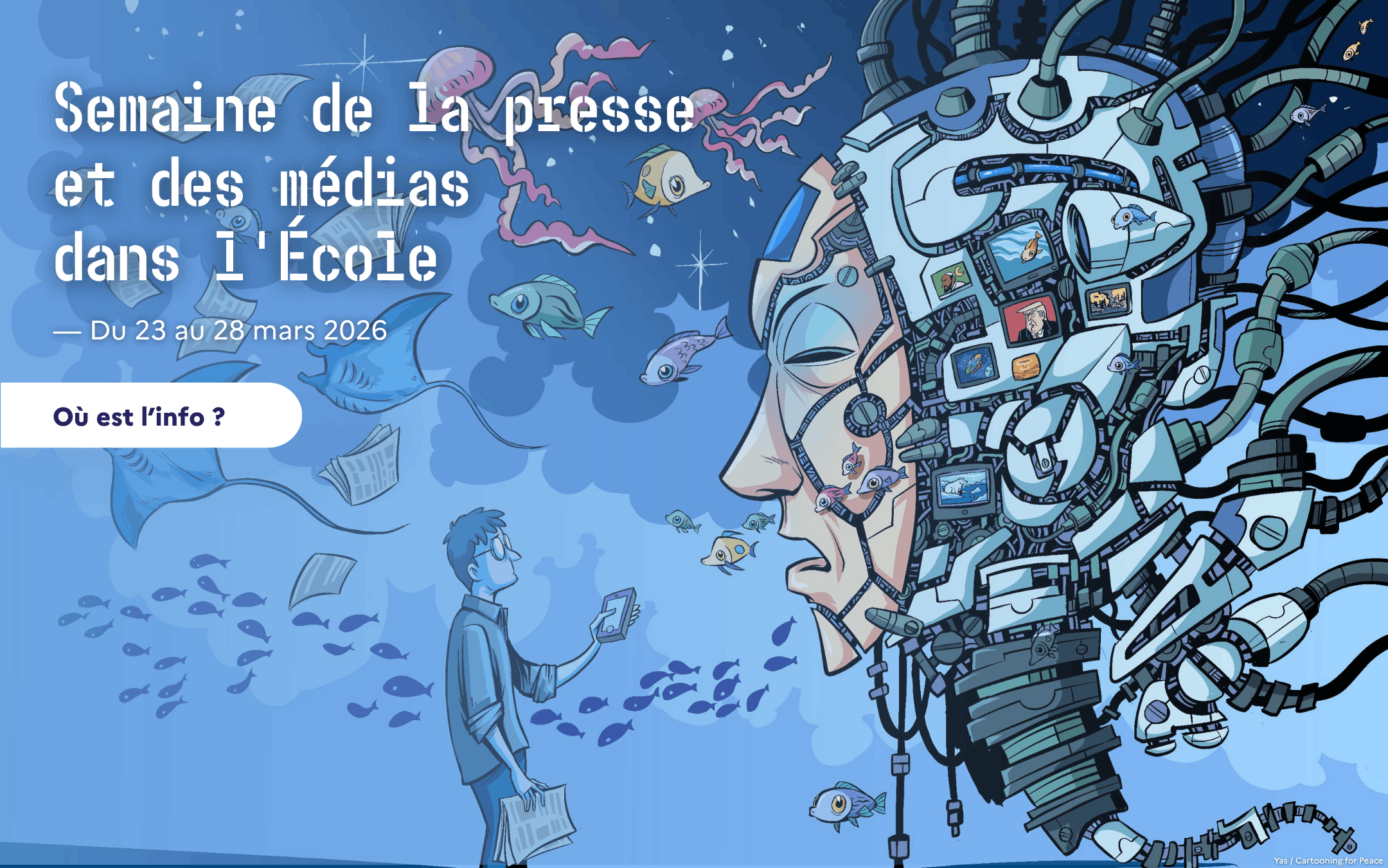 Semaine de la presse et des médias dans l'École 2026 | Académie de Limoges