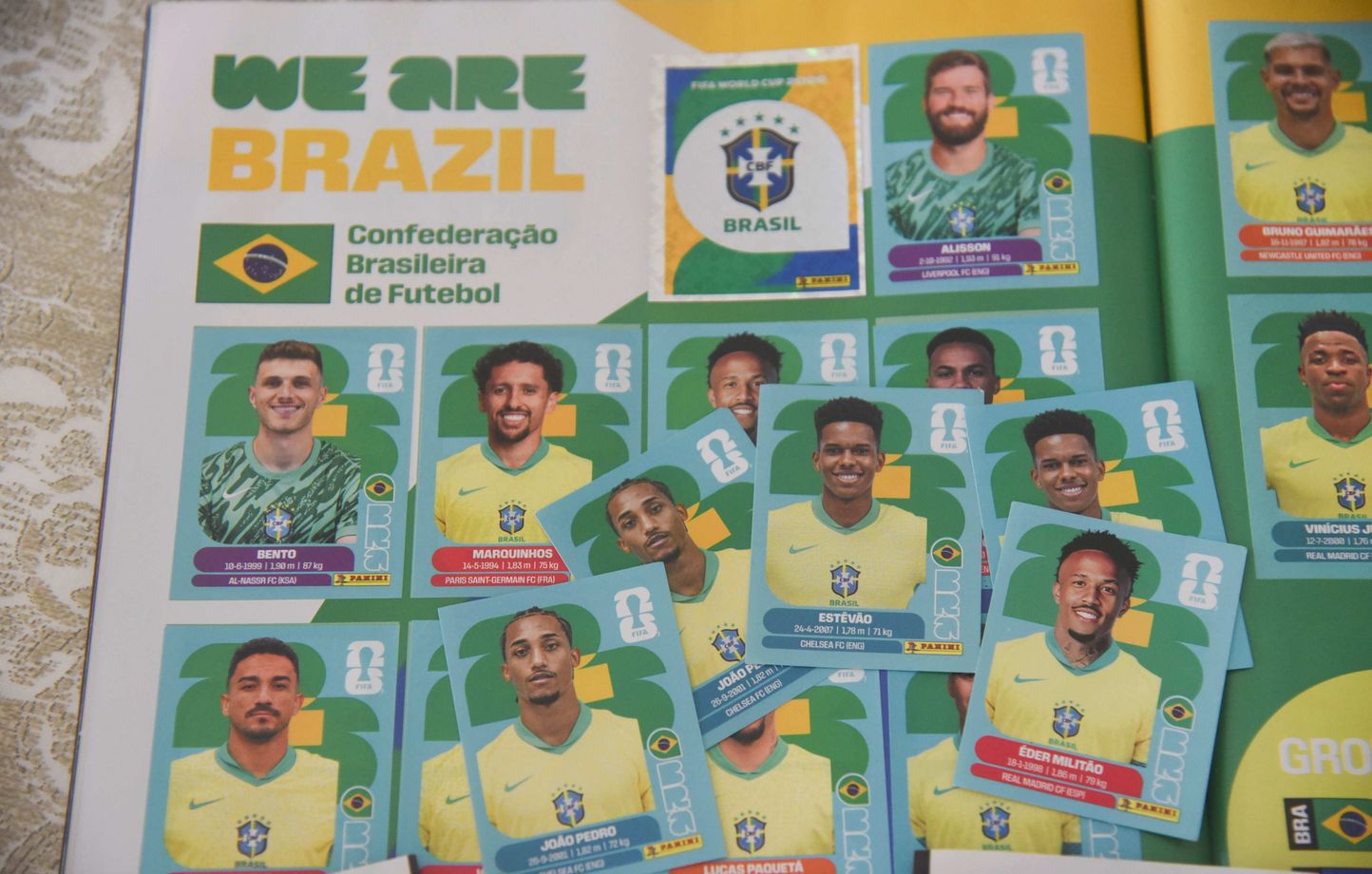 En images : Ils ont leur vignette Panini mais ne seront pas à la Coupe du  Monde