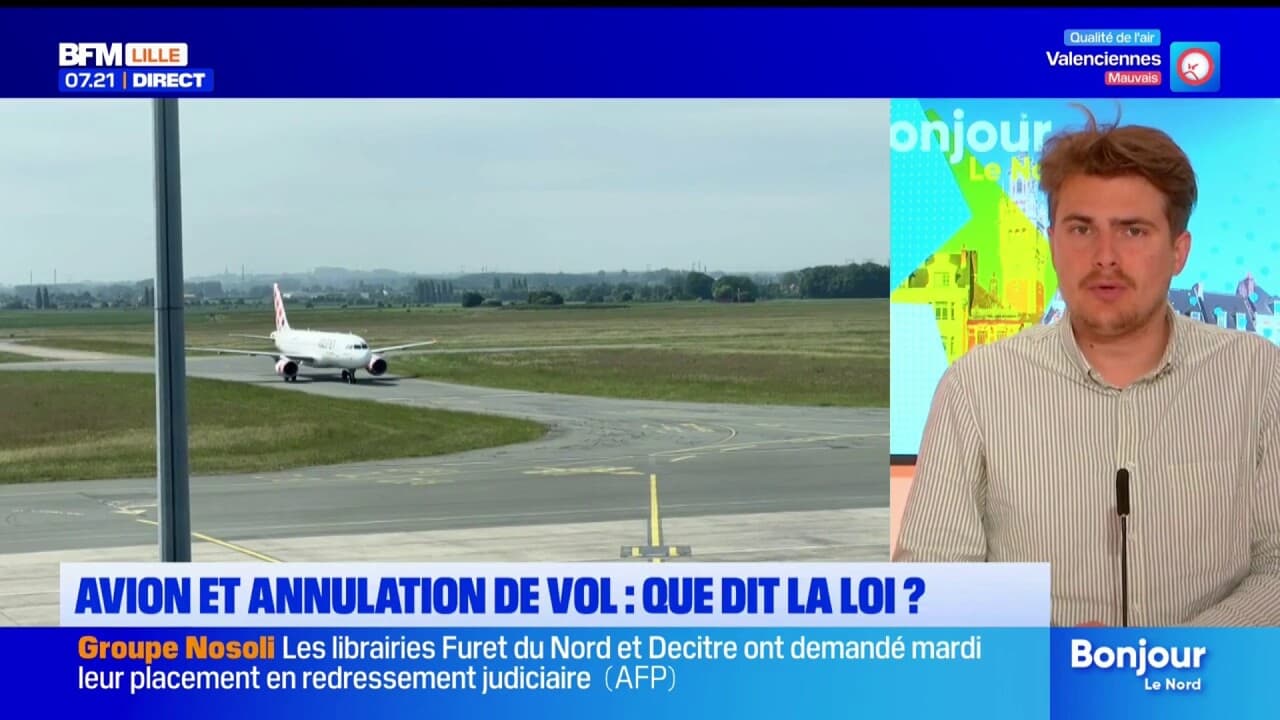BFM Nord et Vous: ce qu'il faut savoir en cas d'annulation de vol