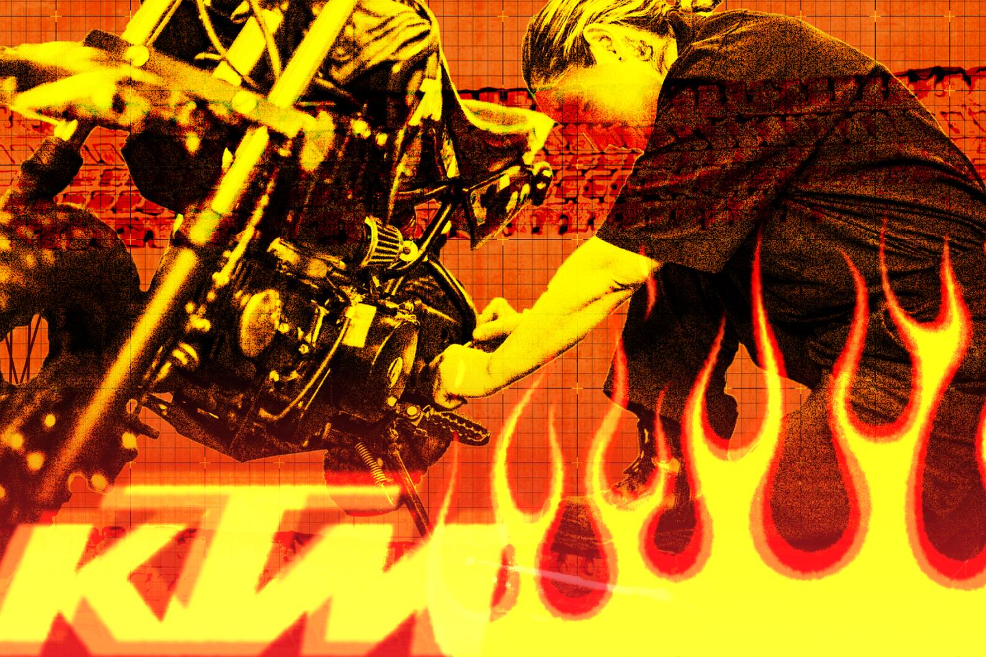 Les motos secrètement débridées de KTM, aux niveaux explosifs de pollution
