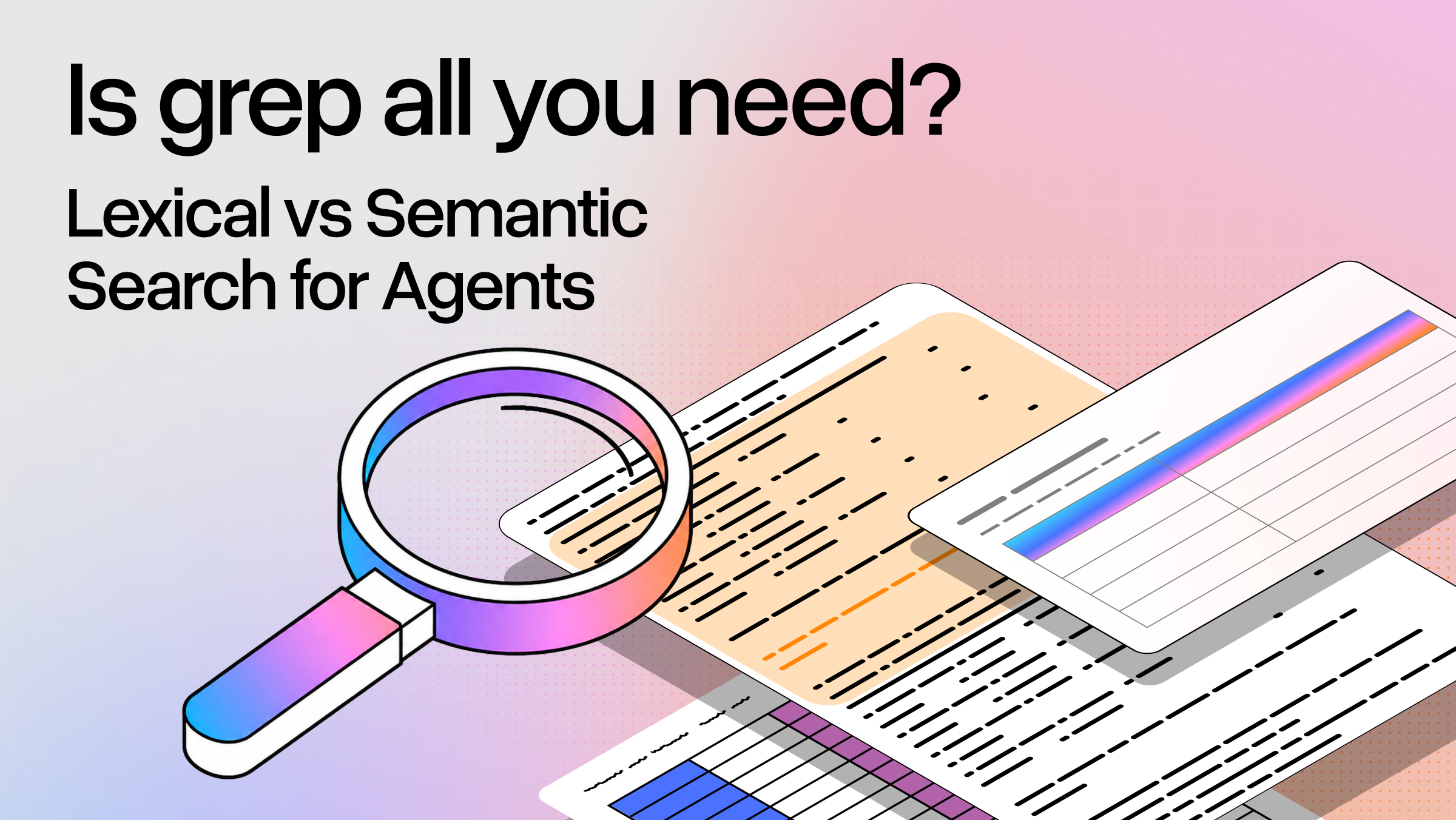 grep vs. RAG: Choosing the Right Search Strategy for AI Agents
