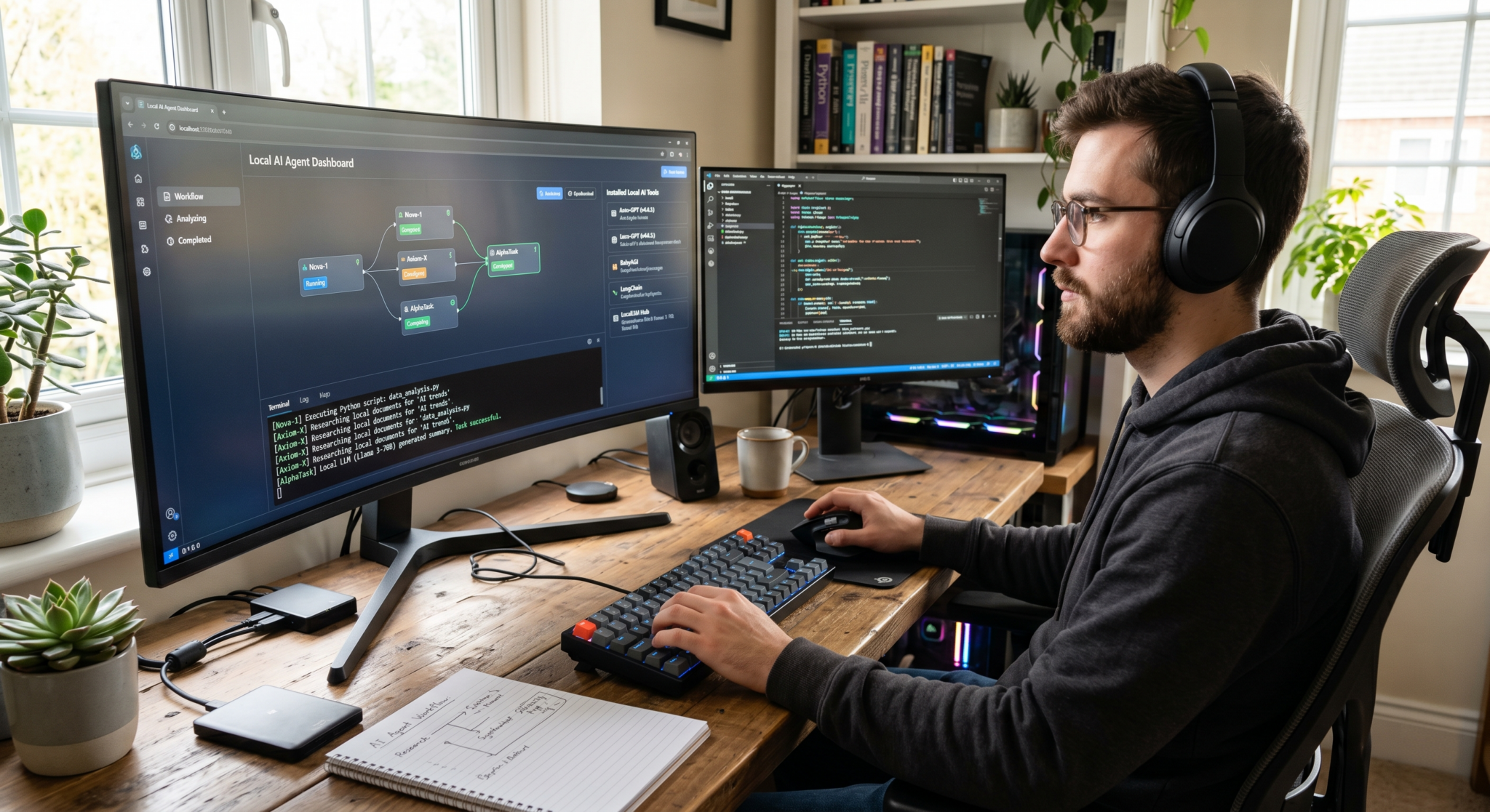 Agents IA autonomes : les meilleurs outils à installer en local