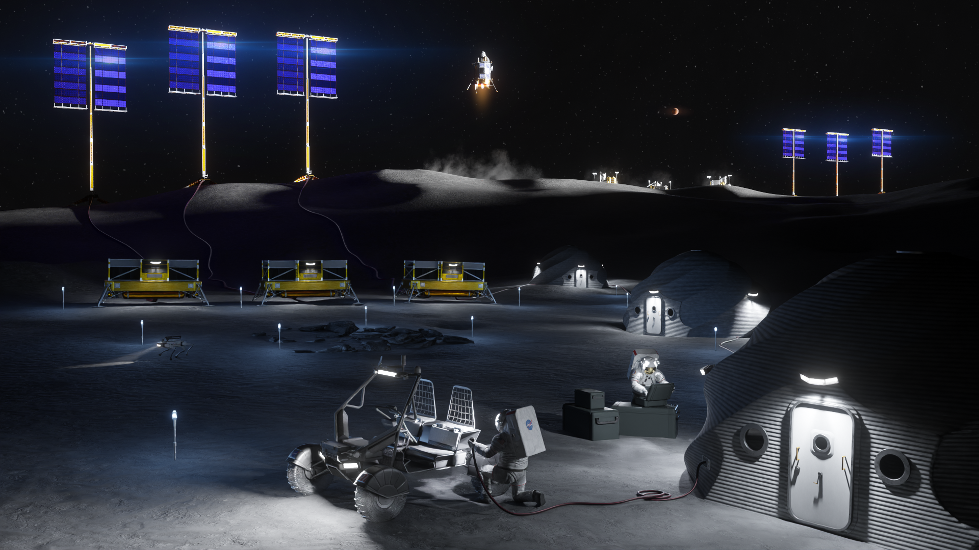 How do Nasa plan to build Moon base by 2032? - BBC Newsround