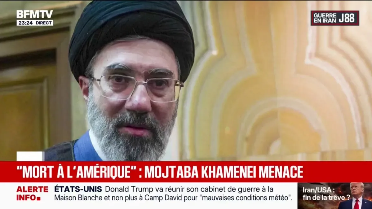 Iran: "Les nations et territoires de la région ne serviront plus de  boucliers aux bases américaines", affirme Mojtaba Khamenei