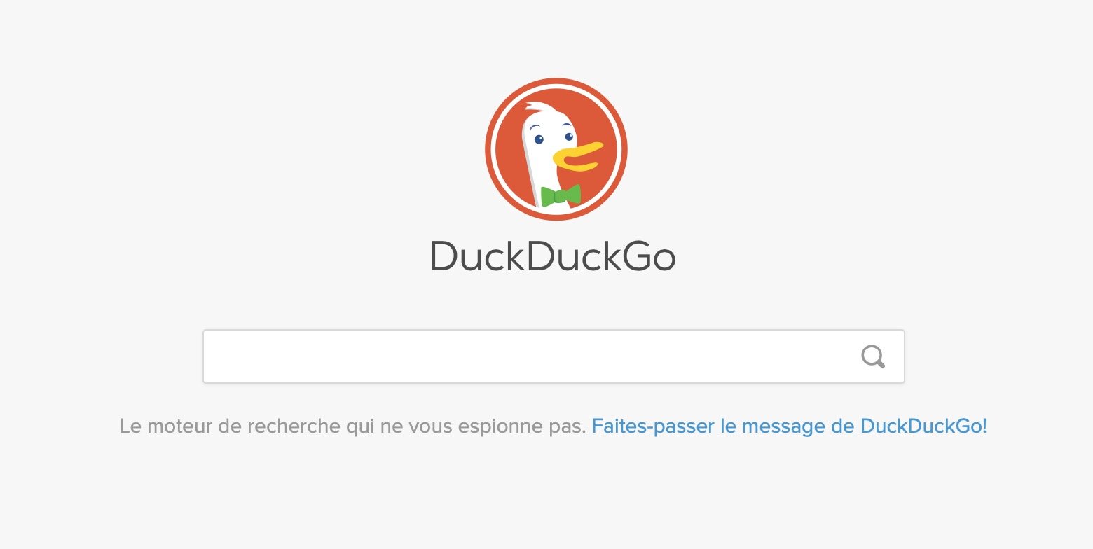 DuckDuckGo, le moteur de recherche qui ne s'intéresse pas à votre vie  privée - Viuz